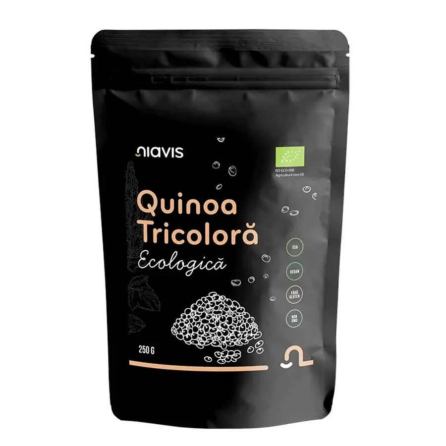 Органическое трехцветное киноа, 250 г, Niavis: цены и характеристики