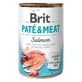 Pate & Meat влажный корм с лососем для собак, 400 г, Brit