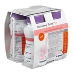 Nutricomp Drink Plus, поживний препарат, полуничний смак, 4 x 200 мл: ціни та характеристики
