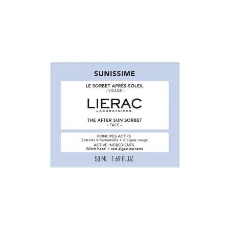 Lierac Sunissime, сорбет для обличчя після засмаги, 50 мл: ціни та характеристики