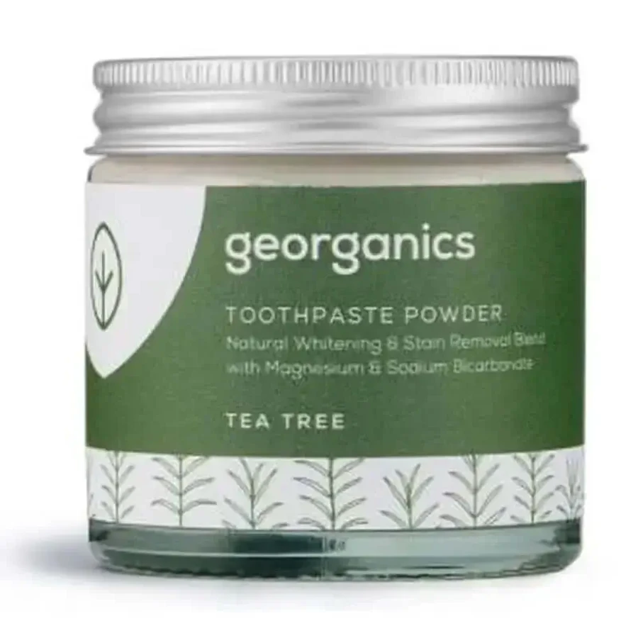 Мінеральна зубна паста Georganics Чайне дерево Чайне дерево Мінеральна зубна паста порошок 60мл.: ціни та характеристики