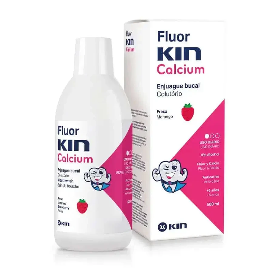 Ополіскувач Kin Fluorkin Calcium 500 мл: ціни та характеристики