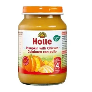Holle Тыква с цыпленком 5 месяцев 190Гр. Demeter