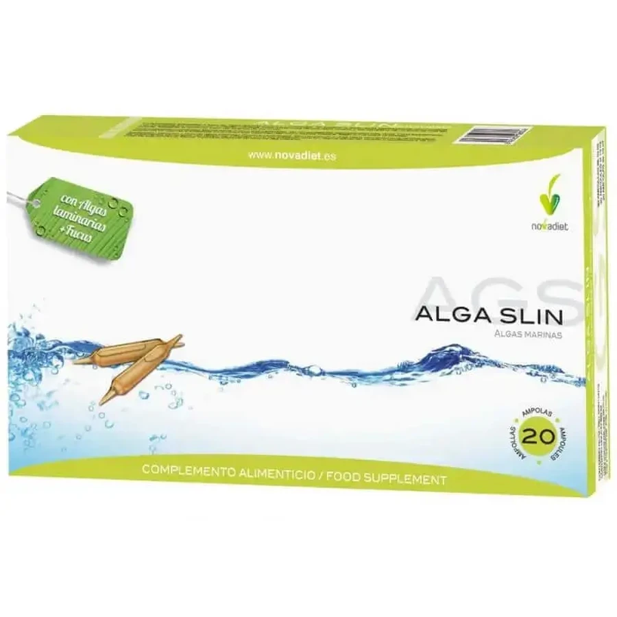 Novadiet Alga Slin, 20 ампул: ціни та характеристики