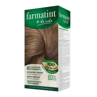 Гель для перманентного фарбування Farmatint 6D Темний золотистий блонд