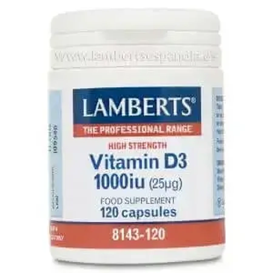 Lamberts Вітамін D3 1000Ui 120 капсул: ціни та характеристики