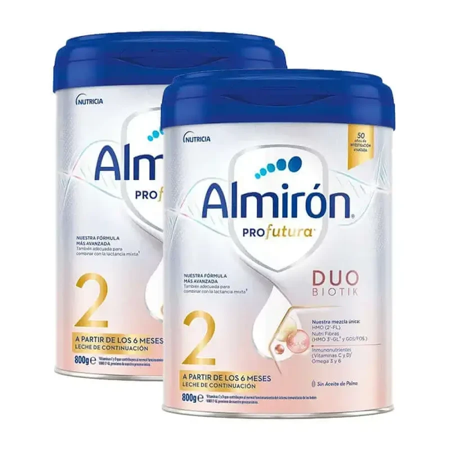 Almirón Profutura Duobiotik 2, 2 x 800 г: ціни та характеристики