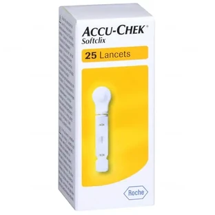 Accu-Chek Softclix, ланцети, 25 штук