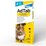 Оральный антипаразитарный препарат для кошек 2-8 кг AdTab Cat 48 мг, 1 таблетка, Elanco