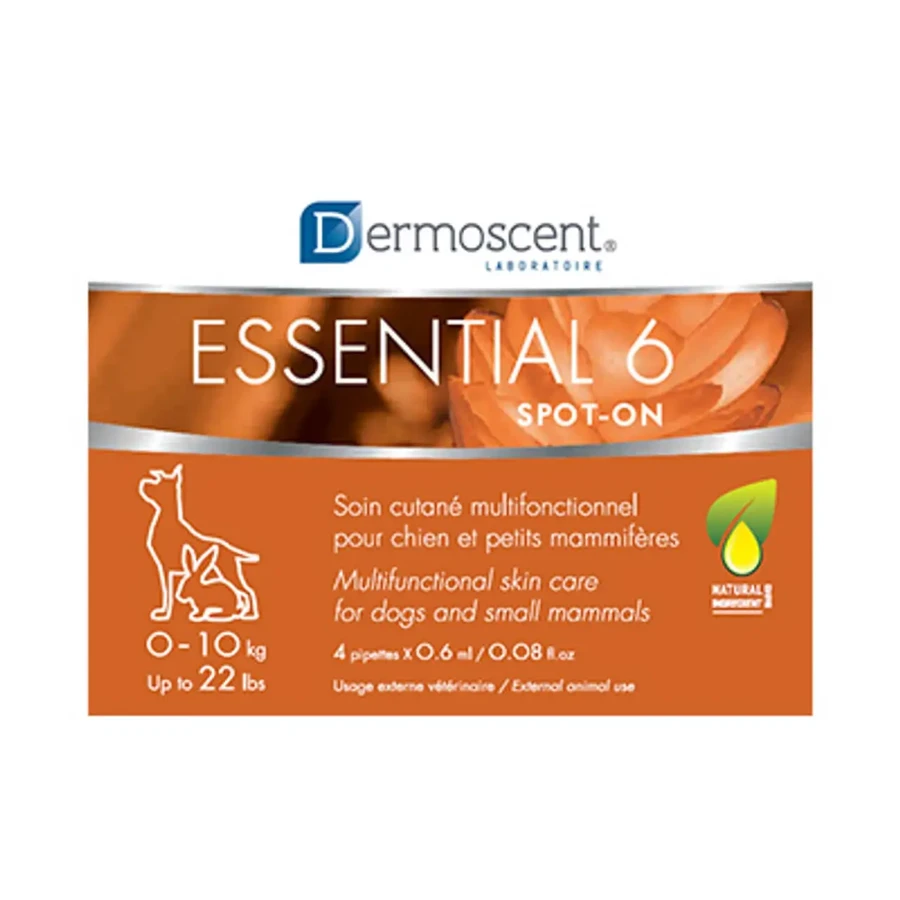 Dermoscent Essential 6 Spot-on Caine 0-10 кг - 4 пипетки: цены и характеристики