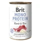 Вологий корм з ягням та рисом для собак Mono Protein, 400 г, Brit