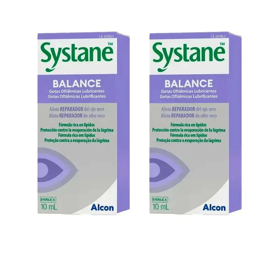 Глазные капли Systane Balance, упаковка 2 X 10 мл: цены и характеристики