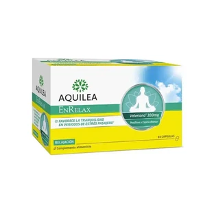 Aquilea Enrelax Валеріана + глід + пасифлора, 84 капсули