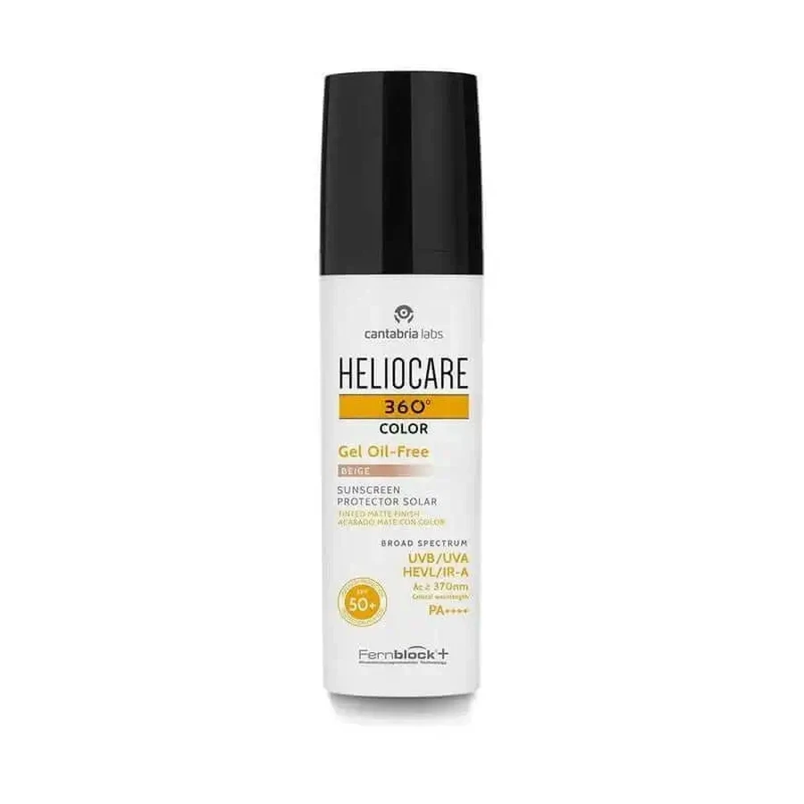 Heliocare 360º Colour Gel Oil-Free Beige Spf 50+ 50 Ml: цены и характеристики