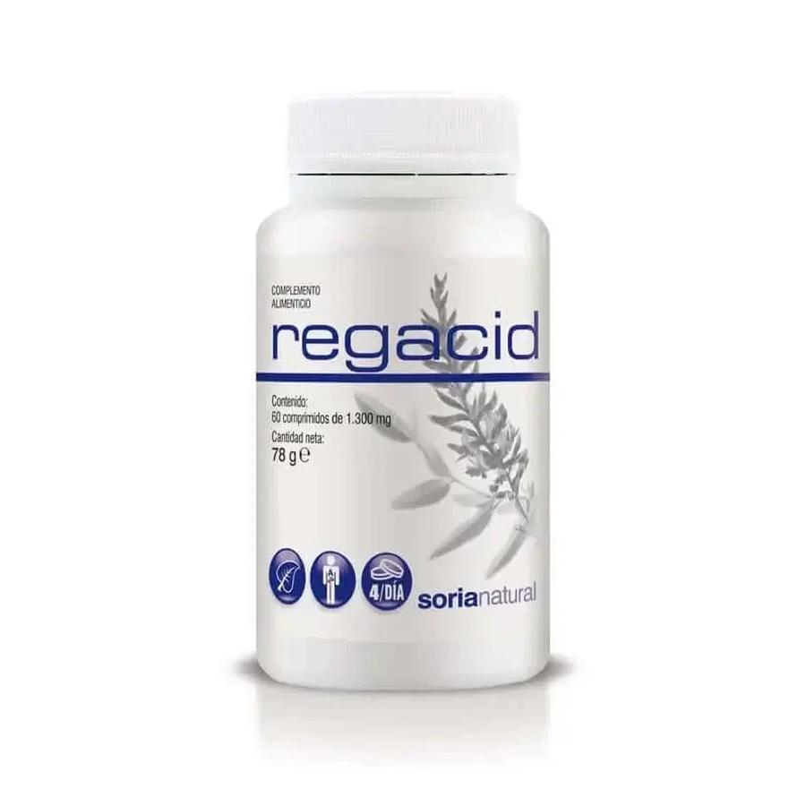 Soria Natural Regacid, 60 таблеток: цены и характеристики