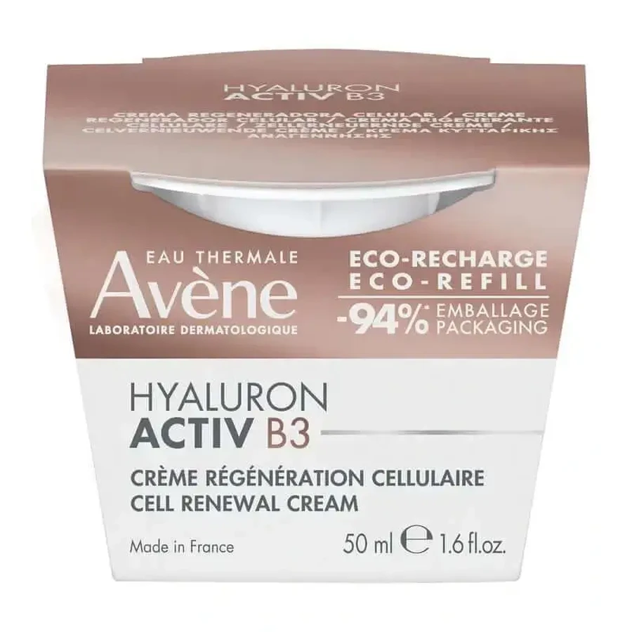 Avene Eau Thermale - Крем для відновлення клітинної регенерації Hyaluron Activ B3 Recharge 50 мл: ціни та характеристики