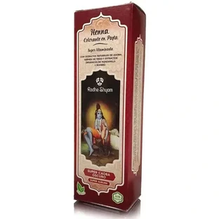 Паста для хни Radhe Shyam Super Dark Mahogany, 200 мл