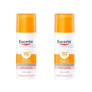 Сонцезахисний флюїд Eucerin Duplo Pigment Control Spf50+, 2 x 50 мл