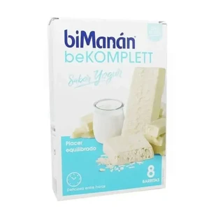 Замінник йогурту BiManan батончики 8 шт.