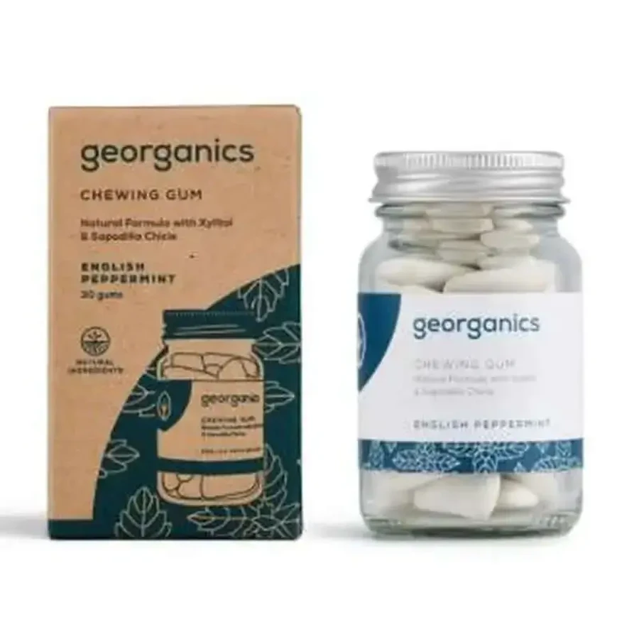 Жувальна гумка Georganics М'ята та ксиліт 30 шт.: ціни та характеристики