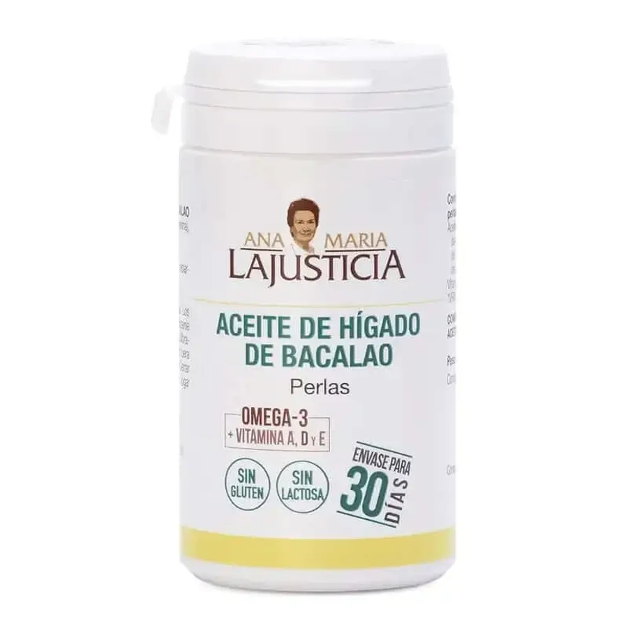 Ana Maria Lajusticia Cod Liver Oil 90 жемчужин: цены и характеристики