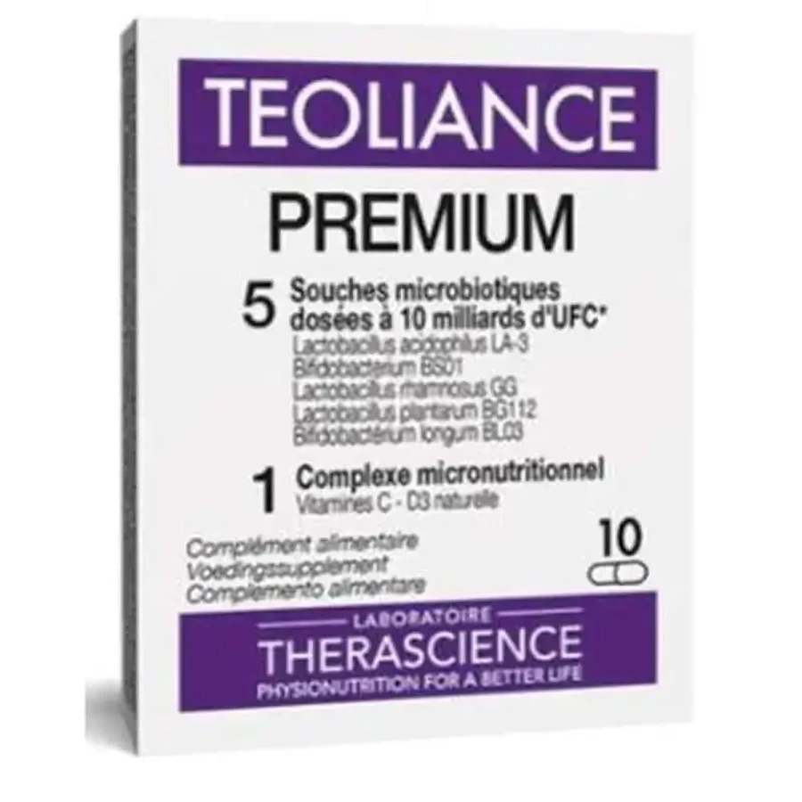 Therascience Teoliance Premium 10 капсул: ціни та характеристики