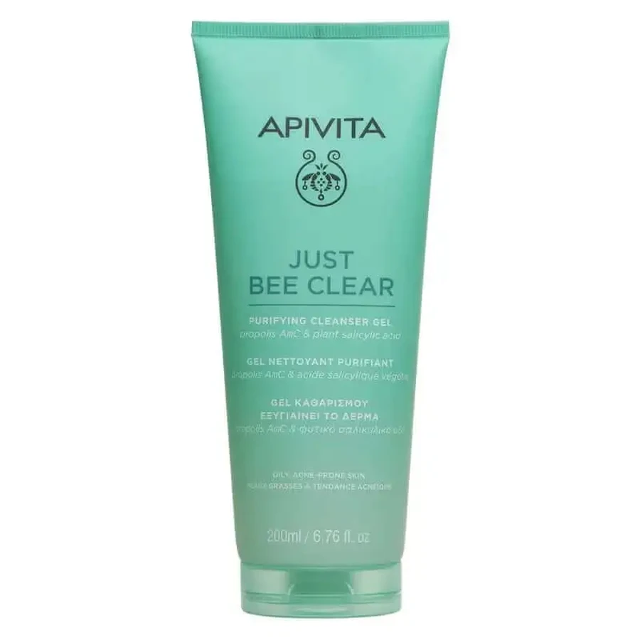 Apivita Just Bee Clear Purifying Cleansing Gel 200 мл: цены и характеристики