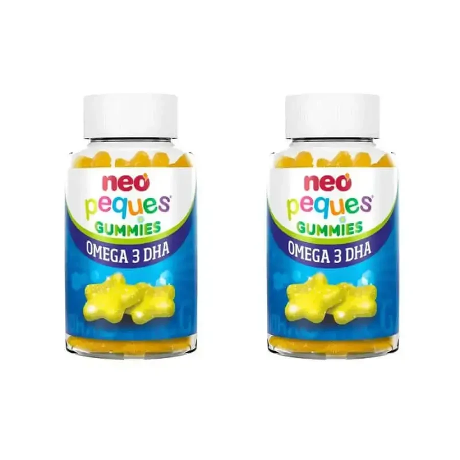 Neo Peques Gummies Омега 3 Dha, 2X30 льодяників: ціни та характеристики