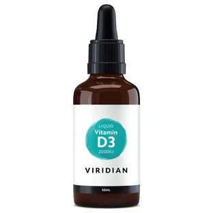 Viridian Vitamin D3 2000Iu веганська рідина 50мл.