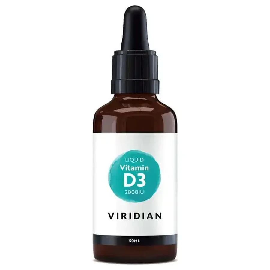 Viridian Vitamin D3 2000Iu веганська рідина 50мл.: ціни та характеристики