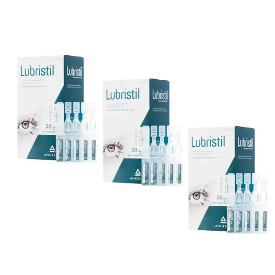 Lubristil Hyaluronate Dry Eye, 3 x 30 однодозовых упаковок: цены и характеристики