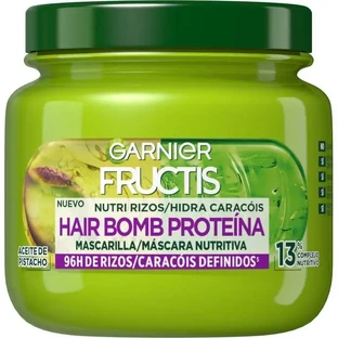 Garnier Fructis Fructis Nutri Curls Hair Bomb Живильна маска для волосся з протеїнами та фісташковою олією 320 мл.