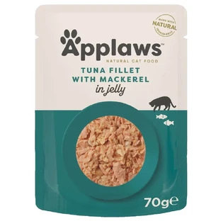 Влажный корм для кошек с филе тунца и скумбрии, 70 г, Applaws