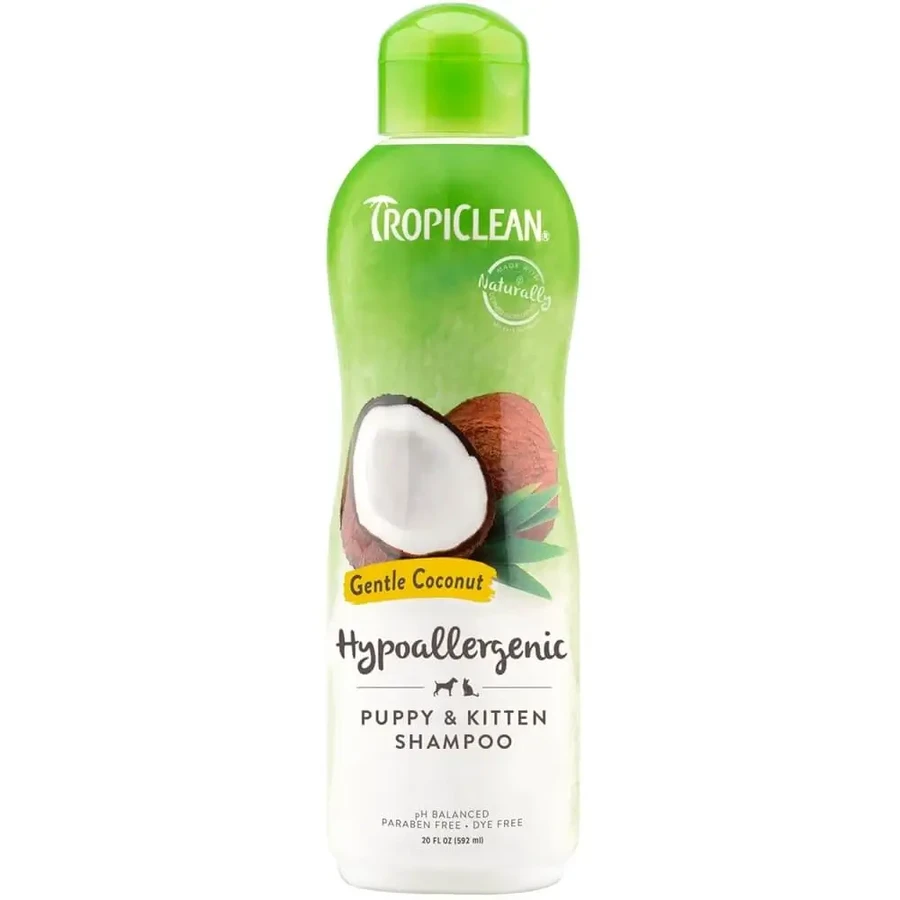 Гіпоалергенний шампунь для собак та котів молодшого віку Gentle Coconut Grooming, 355 мл, Tropiclean: ціни та характеристики