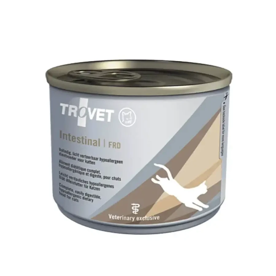 Дієтичний та гіпоалергенний корм для котів Intestinal Tro.Cat, 200 г, Trovet: ціни та характеристики