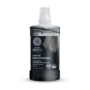 Natura Siberica Oral Care Натуральний ополіскувач для порожнини рота з бамбуковим вугіллям Na, 520 мл