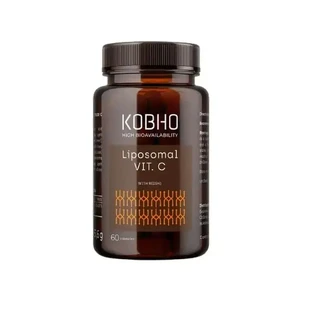 Kobho Labs Липосомальный витамин C + добавка Рейши, 60 капсул