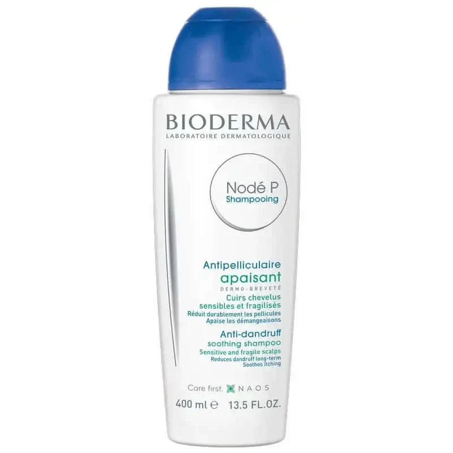 Bioderma Nodé P Успокаивающий шампунь против перхоти, 400 мл: цены и характеристики