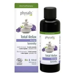Physalis Serenity Relax Massage Oil 100Ml. Био