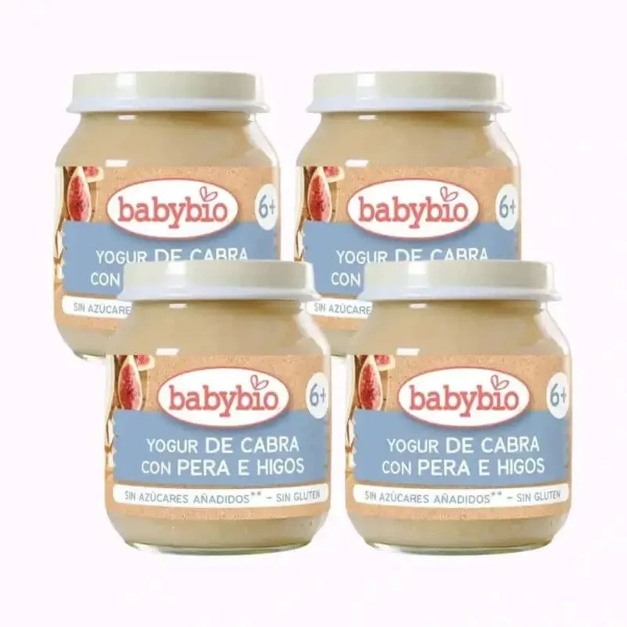 Babybio Козячий йогурт з сироваткою та інжиром, упаковка 4 х 130 г: ціни та характеристики