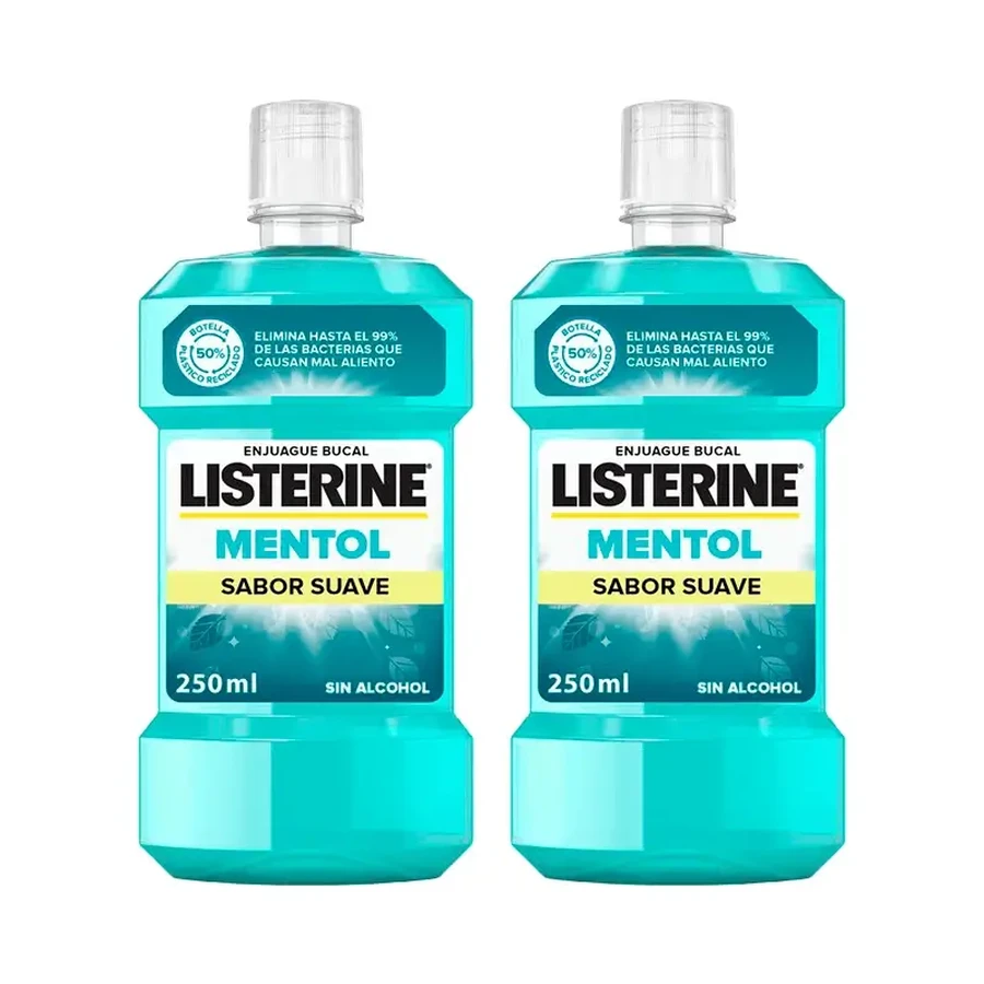 Listerine Duplo, Ополаскиватель для рта с мягким мятным вкусом, 2 x 250 мл: цены и характеристики