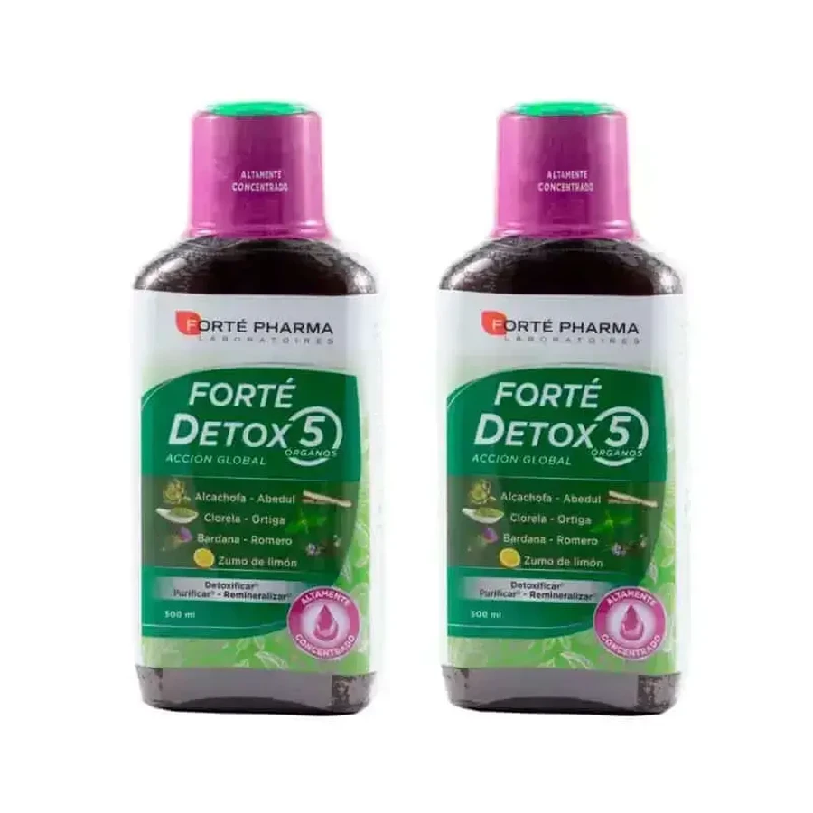Forté Pharma Duplo Detox 5 Organs Global Action 2 x 500 мл: ціни та характеристики