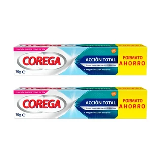 Corega Duplo Фиксирующий крем тотального действия, 2 x 70 гр.