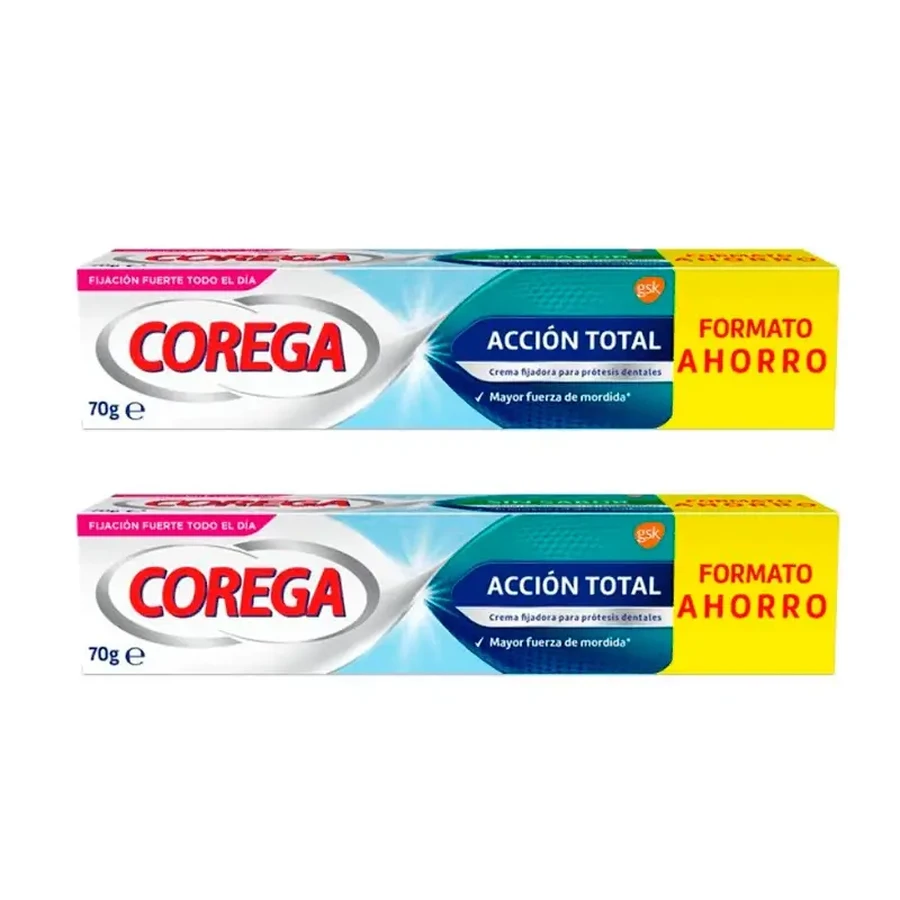 Corega Duplo Фиксирующий крем тотального действия, 2 x 70 гр.: цены и характеристики