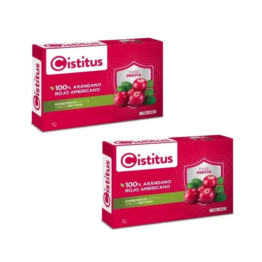 Журавлинний концентрат Cistitus 130 мг, упаковка 2 х 60 таблеток: ціни та характеристики
