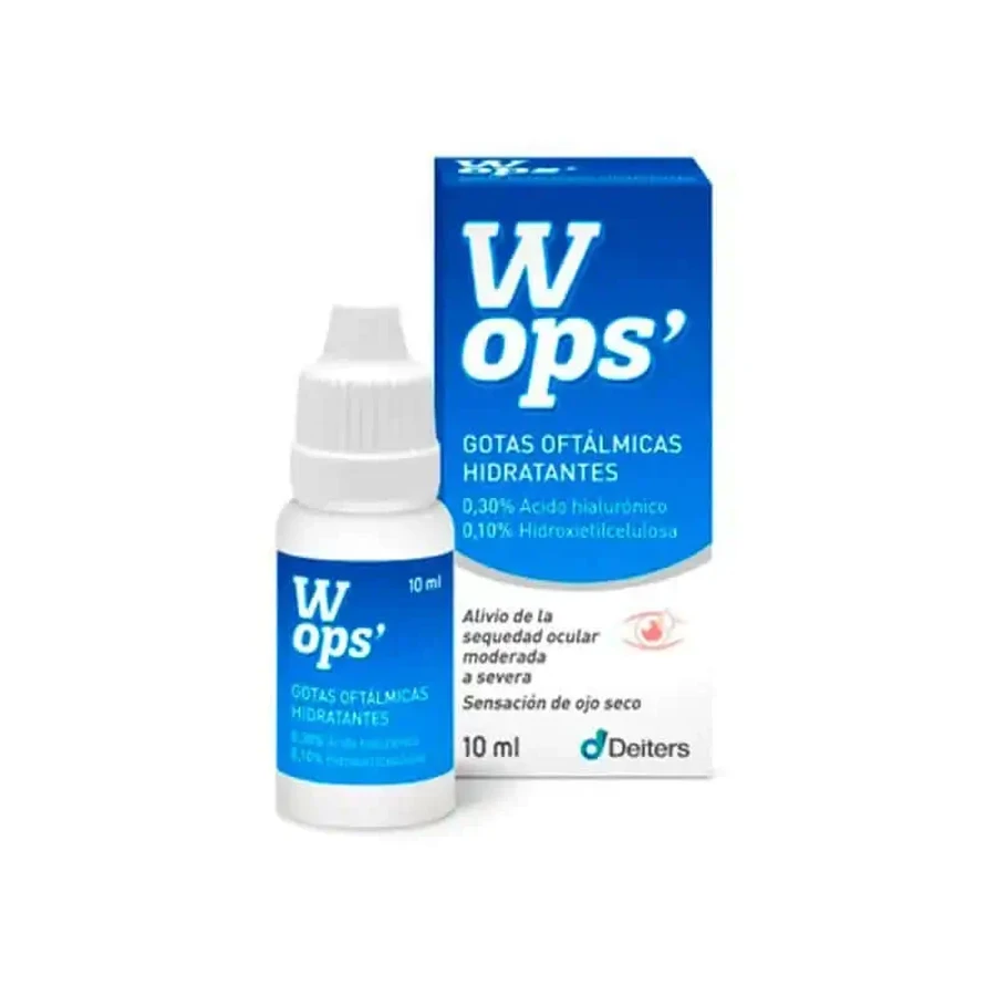 Увлажняющие капли Wops 0,3%, 10 мл: цены и характеристики