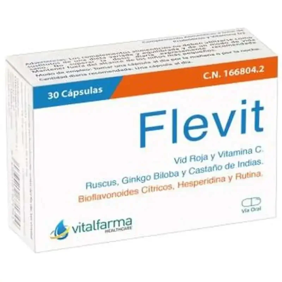 Vitalfarma Flevit 30Cap.: цены и характеристики