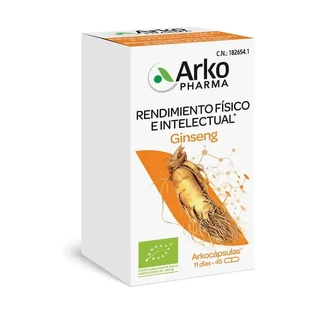 Arkopharma Arkocapsulas Ginseng Bio, 45 капсул
