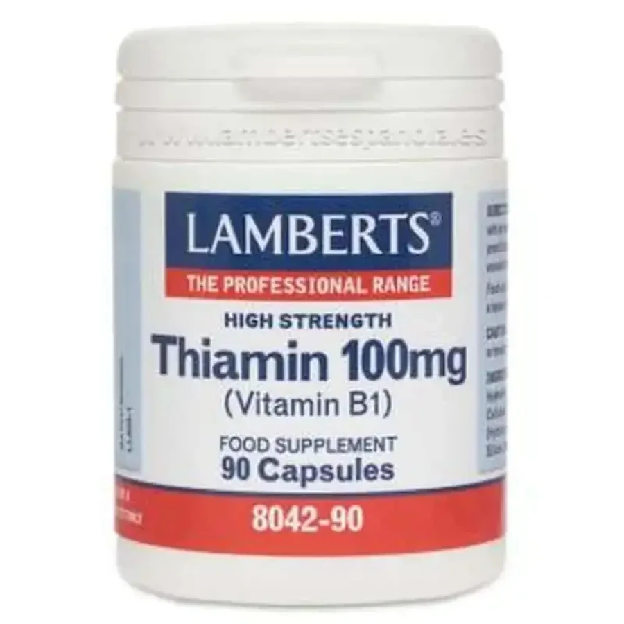 Lamberts Вітамін В-1 100 мг (тіамін) 90 капсул: ціни та характеристики