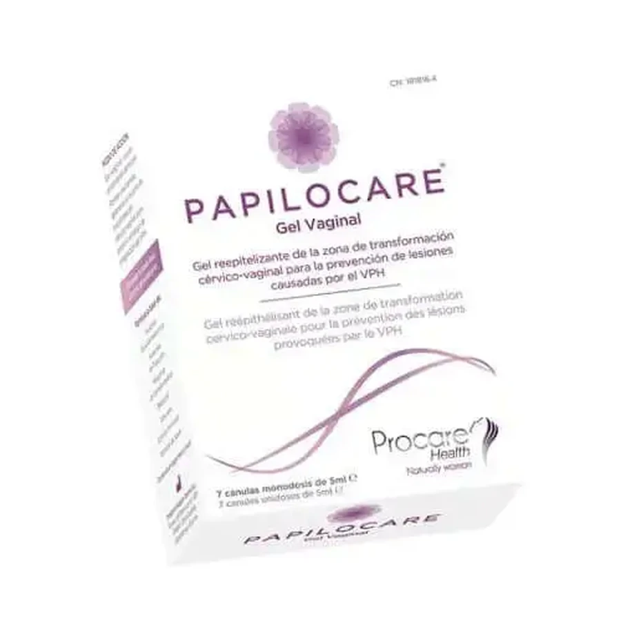 Вагінальний гель Papilocare 7 канюль по 5 мл: ціни та характеристики
